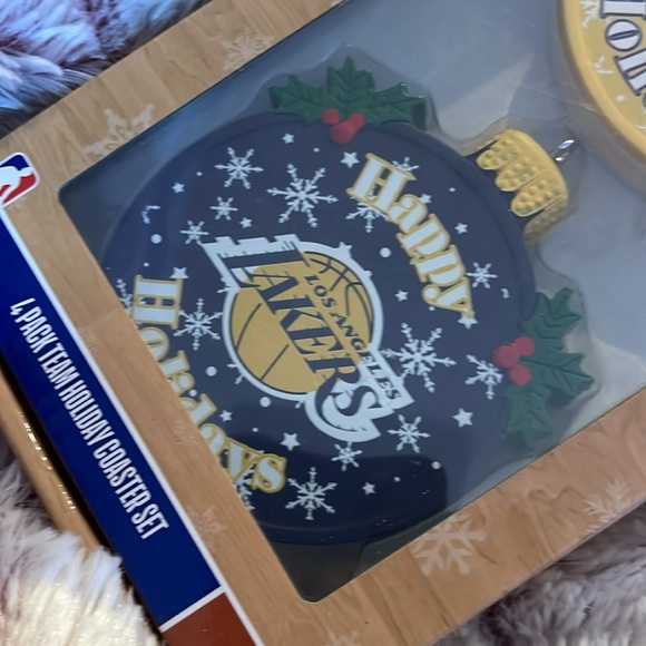 4 Pack Team Holiday Coaster Set - Picture 3 of 6